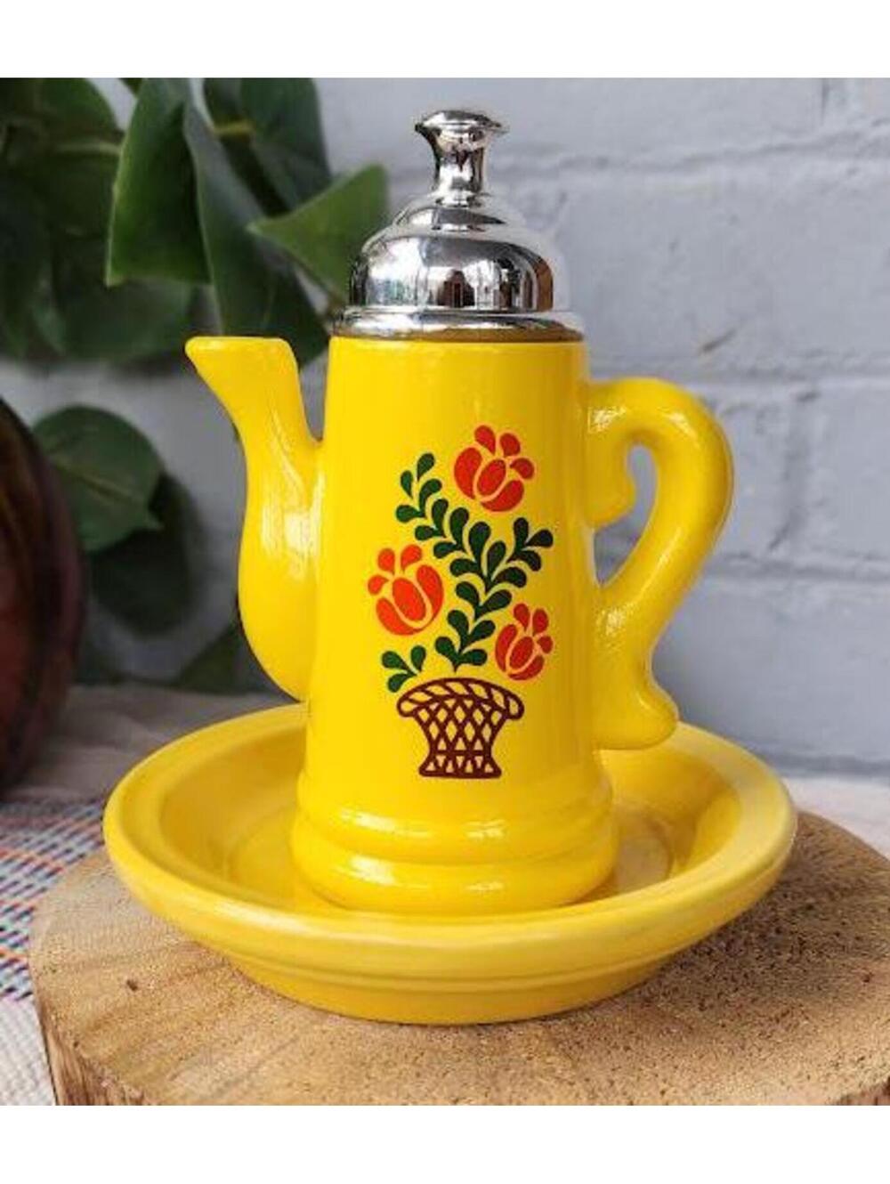 Vintage Avon Honeysuckle Foaming Bath Oil Decanter